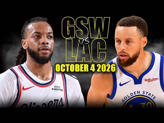 Golden State Warriors vs Los Angeles Clippers Full Game Highlights - October 4, 2026 | NBA Preseason