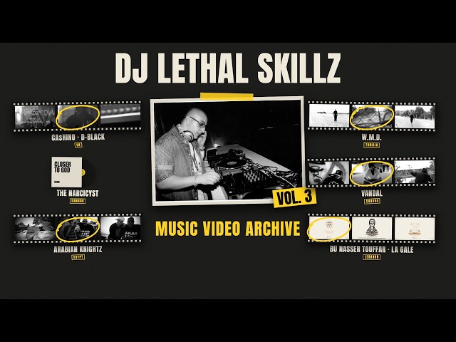 DJ LETHAL SKILLZ MUSIC VIDEO ARCHIVE · VOL. 3