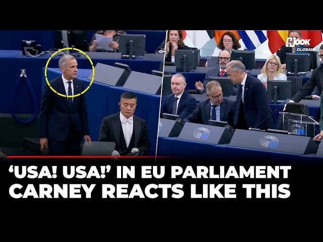 EU Lawmaker Shouts ‘USA! USA!’ As Mark Carney Walks To Podium; Watch What Happens