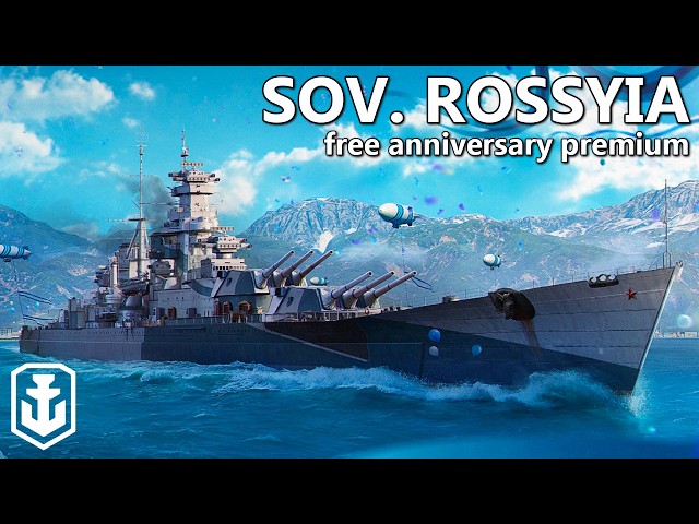 T9 Premium Anniversary Reward - Sovetskaya Rossiya (World of Warships)
