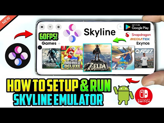 🔥 HOW TO SETUP & RUN SKYLINE EMULATOR ANDROID 2.0 IN 2026 | BEST NINTENDO SWITCH EMULATOR?