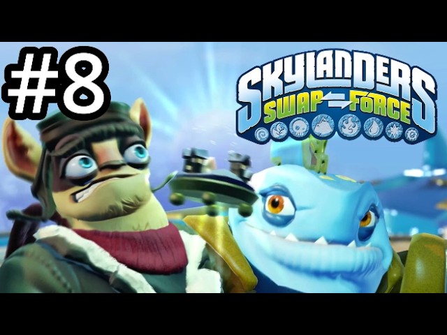 Coldest Roller Coaster EVER | Skylanders SwapForce Ep 8 Boney Islands