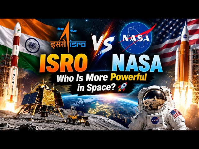 ISRO vs NASA: Who Is More Powerful in Space? 🚀