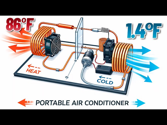 DIY Portable Air Conditioner: Cool or Heat Your Home!