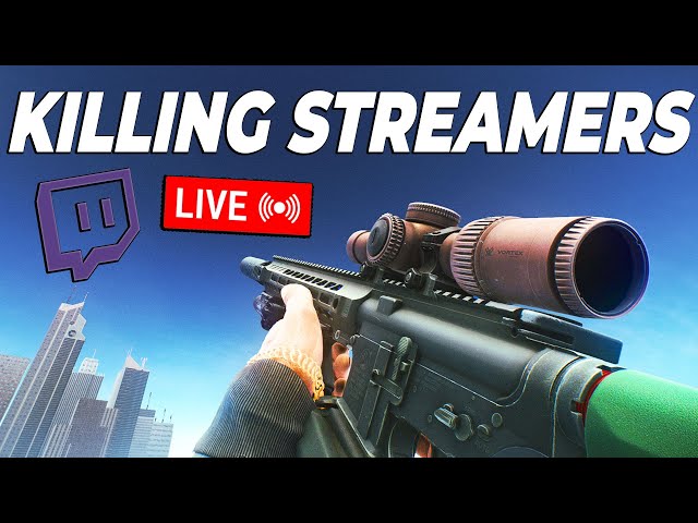 Killing Tarkov STREAMERS SQUADS *CHEATING ACCUSATIONS*