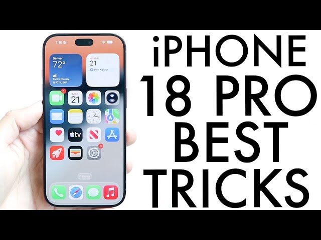 The BEST iPhone 18 Pro Tips & Tricks For Beginners!