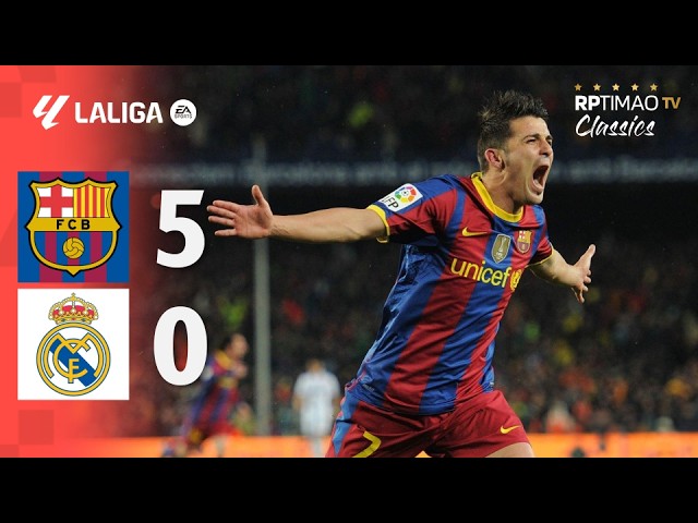 Barcelona 5 x 0 Real Madrid ● La Liga 10/11 Extended Goals & Highlights HD