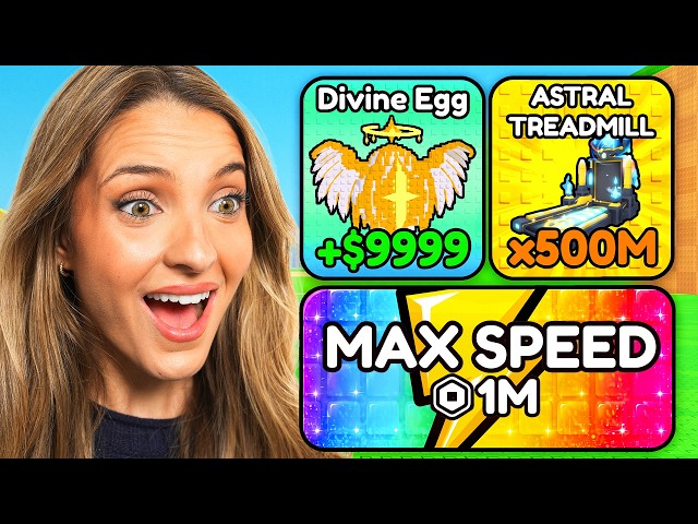 Starting Over With MAX ROBUX In Steal an Egg!
