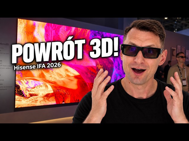 The Return of 3D, MICRO LED and New RGB MINI-LED TVs! Hisense Went All Out at IFA 2026!