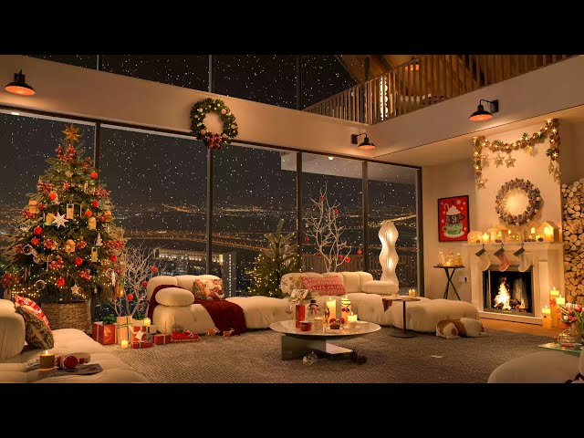 Christmas Jazz 2027 in Cozy Apartment 🎄❄ Tender Piano Jazz Music for Relax, Stress Relief & Sleep