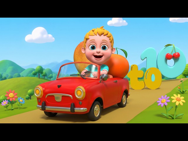 Learn Numbers With Prop Car | Fun Number Song For Kids | Bachpan Ki Duniya