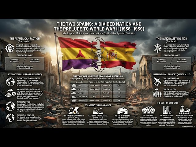 The Spanish Civil War: The "Miniature World War" That Changed History
