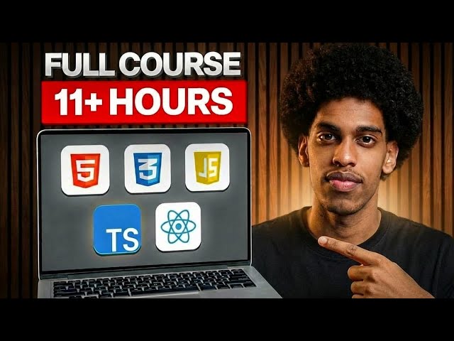 Become a $100k+ Frontend Developer in 2026 (Free Course, 11+ Hours)