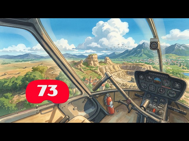 Tour at Tasmania in R66 part 1, World Update 21. Flew in VR at 90fps.