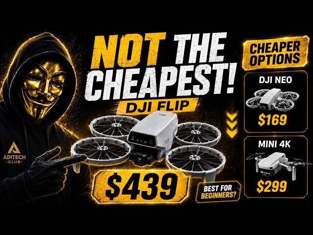 DJI Flip Review – Not the Cheapest, But Perfect for Beginners?