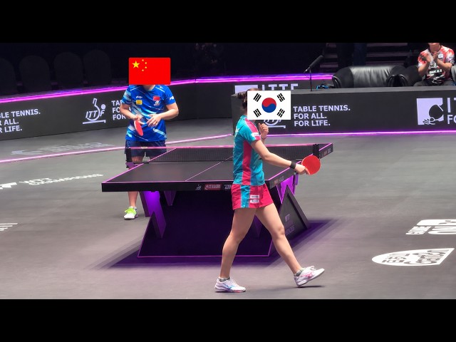 Korea's Cutest Table Tennis Player