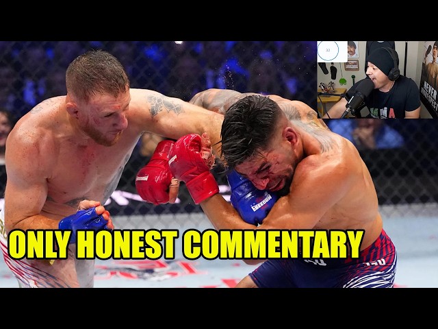 Justin Gaethje vs Ilia Topuria ONLY HONEST COMMENTARY