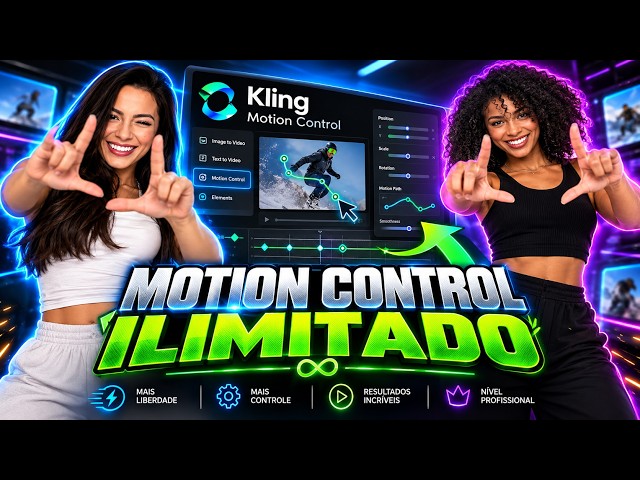 Descobri Como Usar MOTION CONTROL ILIMITADO! Olha o Resultado