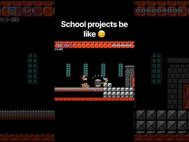 Luigi Wins By Doing Absolutely Nothing In Mario Maker 2 #mario #shorts #memes
