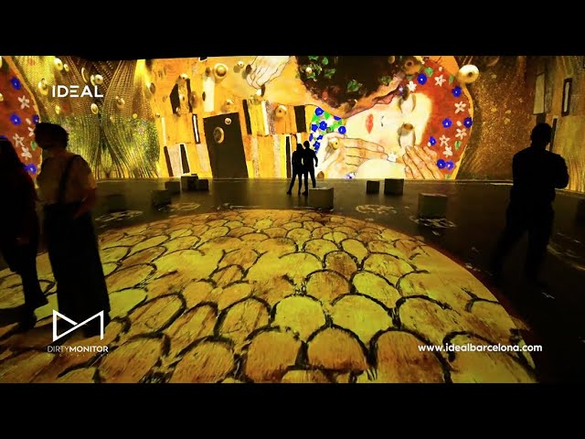 KLIMT THE IMMERSIVE EXPERIENCE - 360 VIDEO MAPPING - DIRTY MONITOR