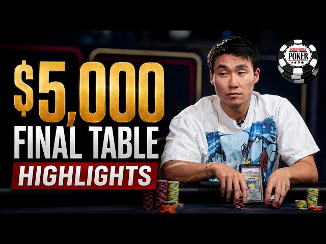 HIGHLIGHTS | Online-Hybrid $5K High Roller | Final Table