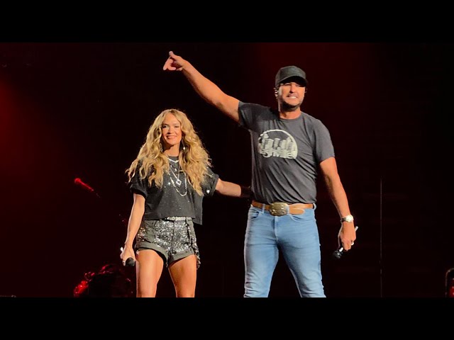 Luke Bryan and Carrie Underwood - Meet in the Middle cover 9/24/26 Bridgestone Arena Nashville