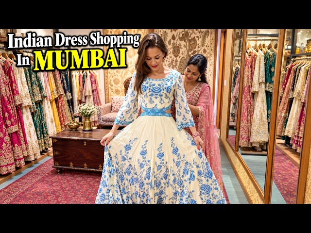 Trying On Indian Dresses in Mumbai 👗🇮🇳 | Did I Choose Right?..