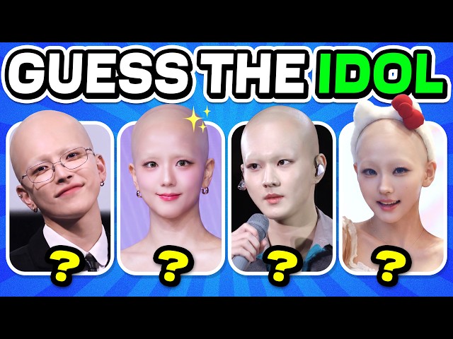 GUESS THE K-POP IDOL WITHOUT HAIR #3 😂 | ULTIMATE K-POP QUIZ