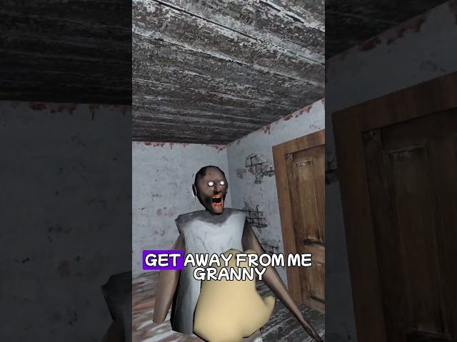 GRANNY HEARD ME SAY THIS AND GOT MAD😭 #granny #vrhorror #vr