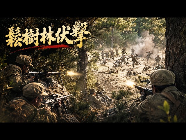 【2026最新戰爭劇】韓軍大部隊闖入松林伏擊圈，志願軍突然開火，十分鐘重創整支先頭部隊！🔥 #抗美援朝 #朝鮮戰爭 #KoreanWar #WarMovie