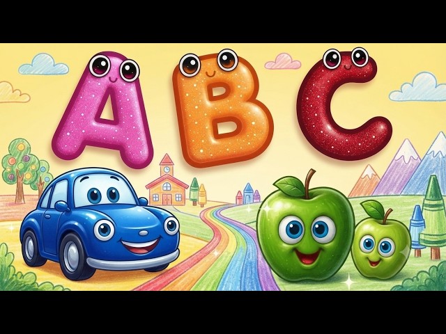 🔴 ABC Phonics Song 🎶 A for Apple 🍎 | Alphabet Song | Fun ABC Learning for Toddlers | Live 296
