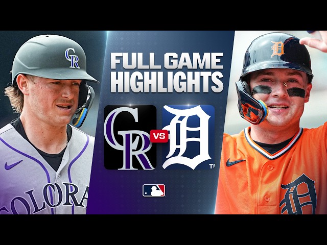 ROCKIES vs. TIGERS: Official Full Game Highlights (September 12) | 2026 MLB Season
