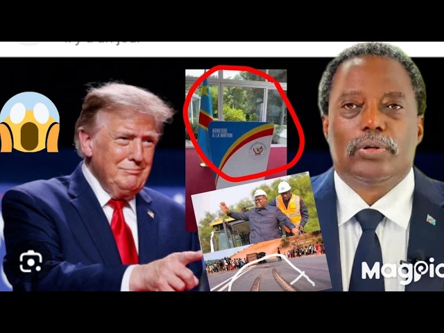 URGENT 🔴 🔴 09.10🔴FATSHI TREMBLE,KABILA  GAGNE LA CONFIANCE DE TRUMP,MENACE FATSHI