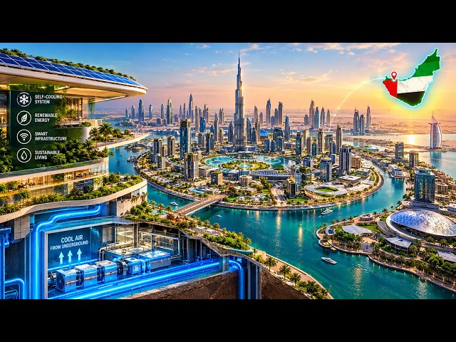 Inside Dubai's $50BN Self-Cooling Smart City – The Engineering Marvel