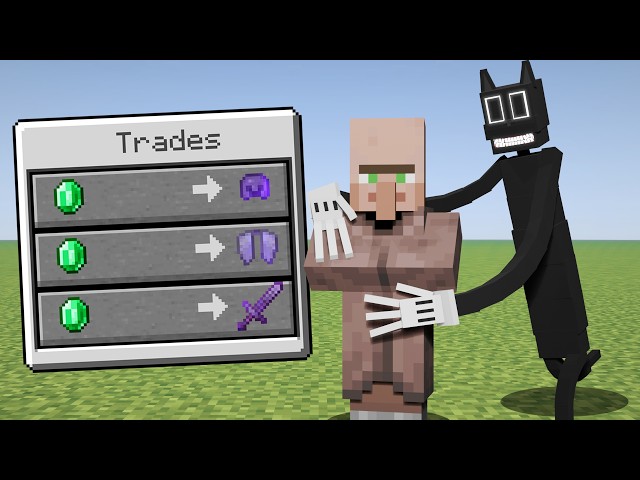 Horror Minecraft, But Trades Are OP