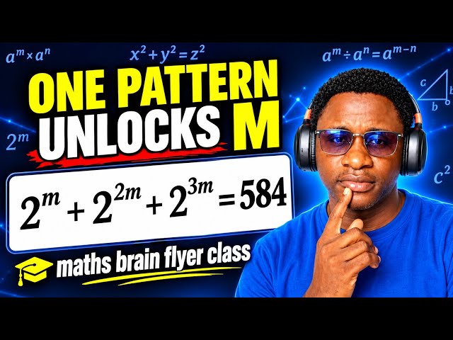 How Will You Unlock This M | See The Simple Trick #exponential#mathstricks #maths#algebra #quadratic