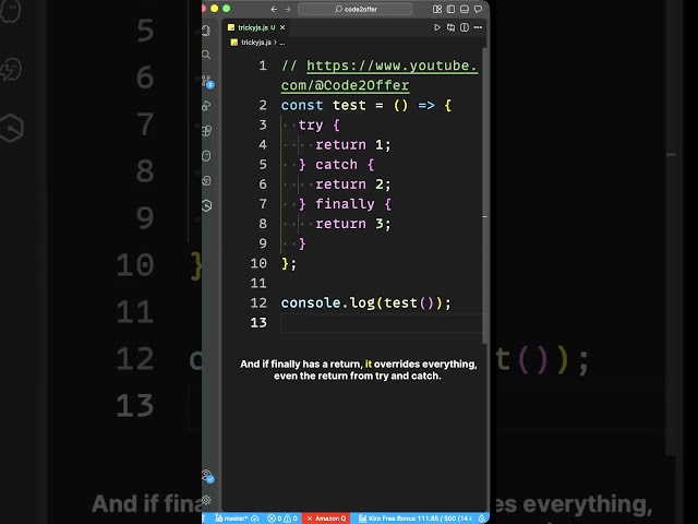 JavaScript Trick: Why This Function Returns 3 (Not 1!) 🤯