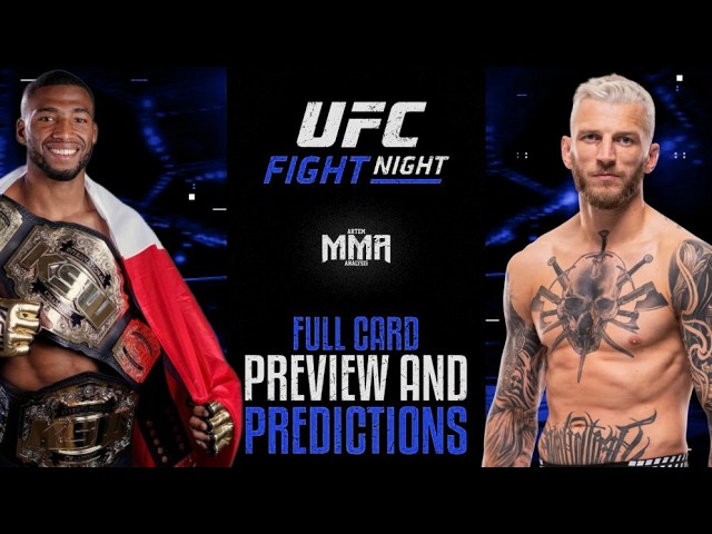 UFC Fight Night: Hooker vs. Parnasse Preview and Predictions