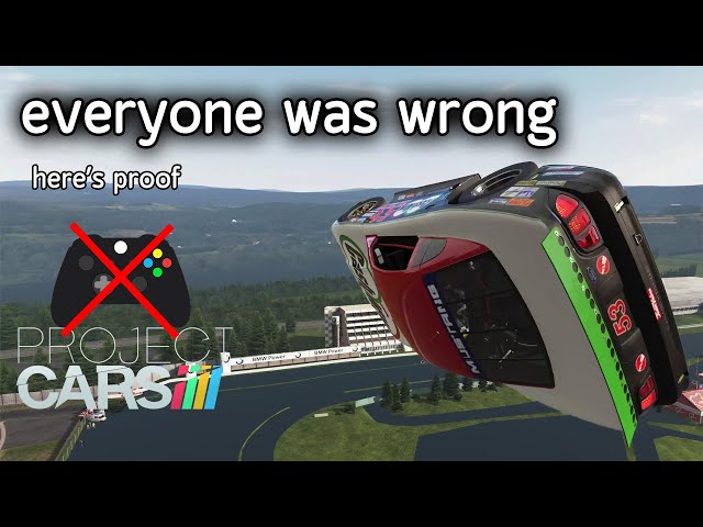 "Project CARS" Sucked on a Controller - and now PMR ‌ ‌ ‌ (live recorded video)