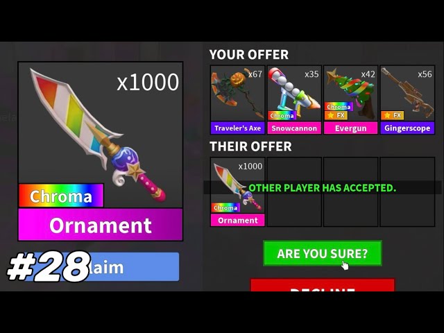 MM2 TRADING MONTAGE #28 (CRAZY WINS!!!)