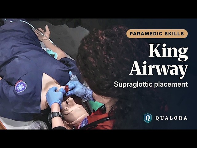 Supraglottic Airway Placement: King Airway Demonstration | Paramedic Skills