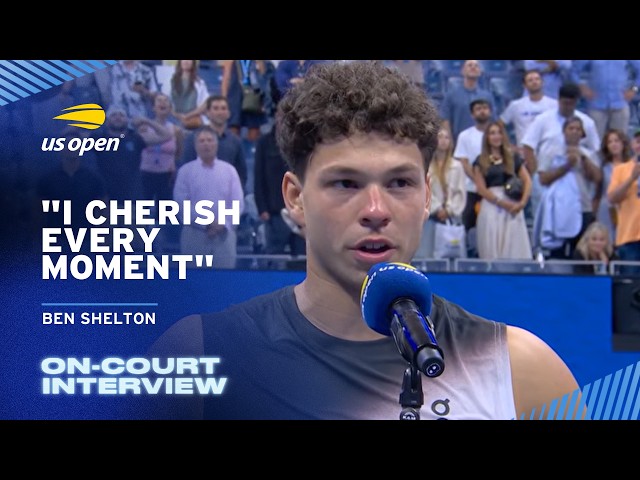 Ben Shelton On-Court Interview | 2026 US Open Quarterfinal