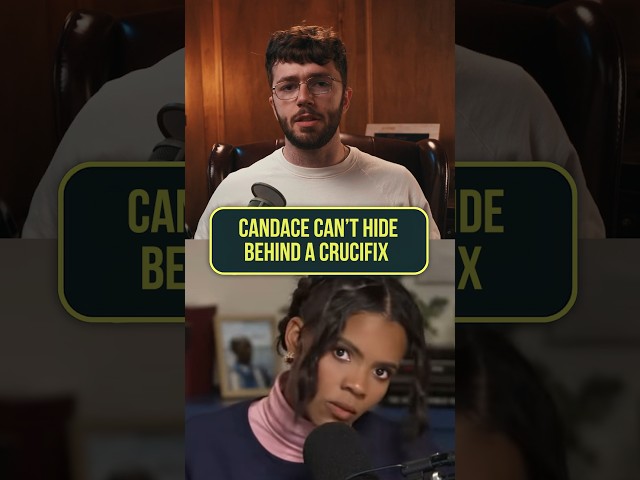 Candace Can't Hide Behind A Crucifix