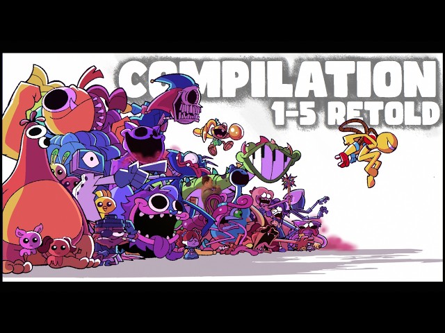 POPPY PLAYTIME CHAPTERS 1-5  🏆RETOLD🏆 SPECIAL EDITION (Q&A + BTS STORYBOARDS) - FERA ANIMATIONS