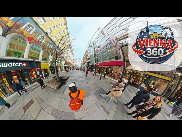 Vienna 360° VR Walk | Kärntner Straße Shopping Street