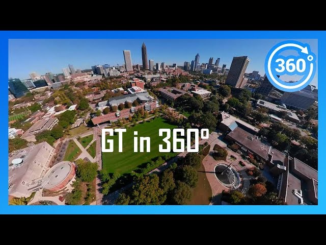 [2020] GEORGIA TECH in 360° (drone/walking/driving campus tour)