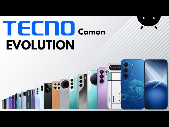 Evolution of Tecno Camon Series 2017-2026 | Tecno Evolution