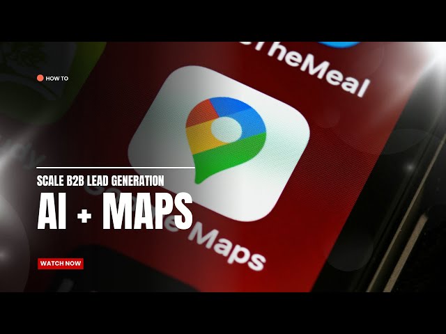 Generate Free B2B Leads with AI + Google Maps (Step by Step)