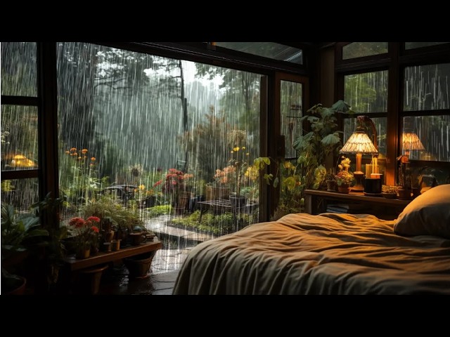 【4M】Soothing Rain Sounds in the Forest 🌲 | Sleep Well and Say Goodbye to Insomnia