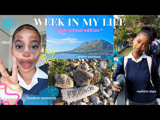 Highschool week in my life💕‼️| Chill vlog 